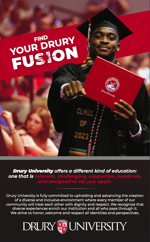 A photo made for NAACP Magazine demonstrating an African American student looking at the camera.